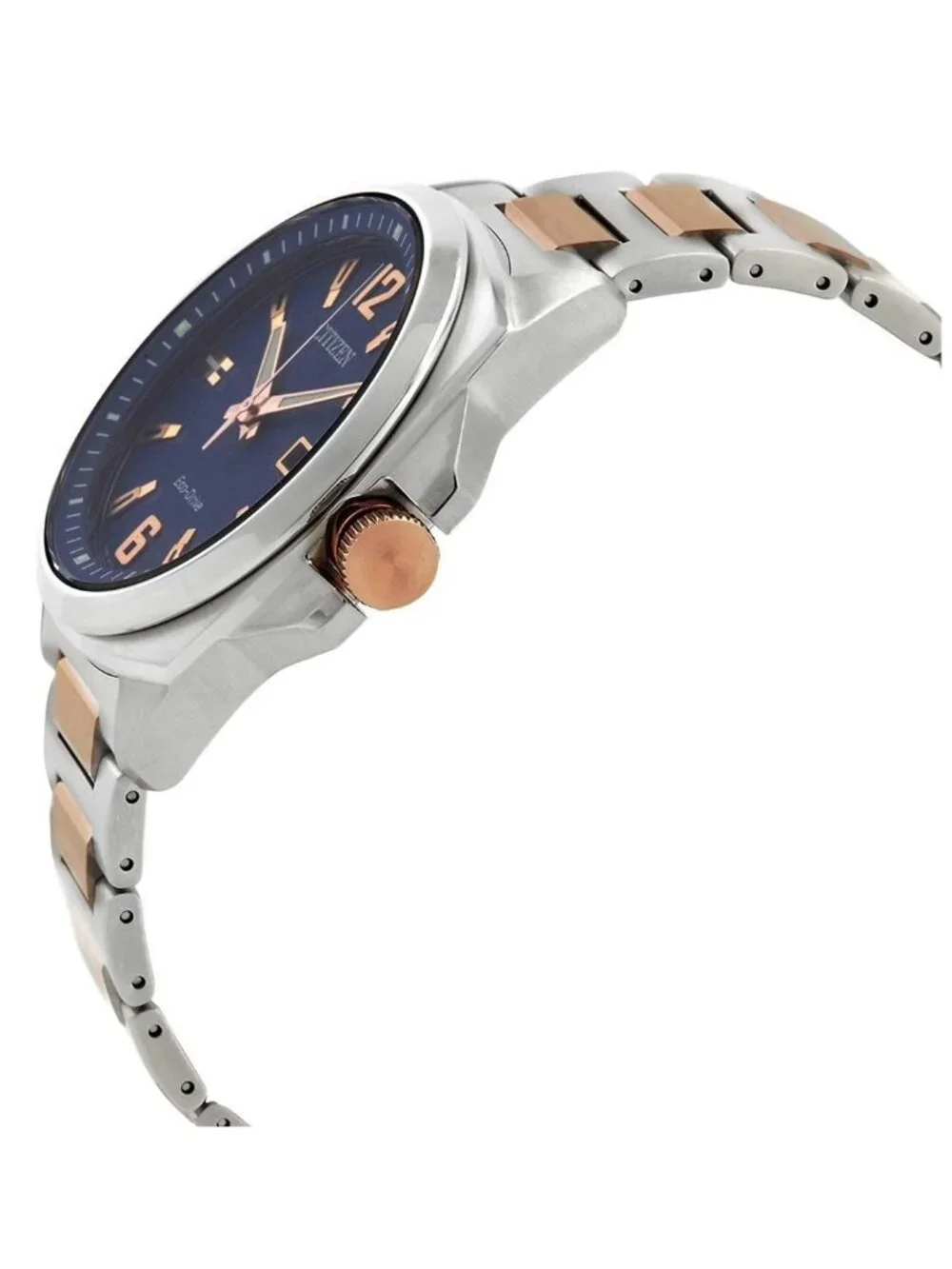 NWT Citizen Endicott Blue Dial Two-Tone Men's Watch